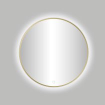 Ronde spiegel - rond 100cm - goud mat - 110400935003