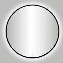 Ronde spiegel - rond 140cm - zwart mat - 110401172003